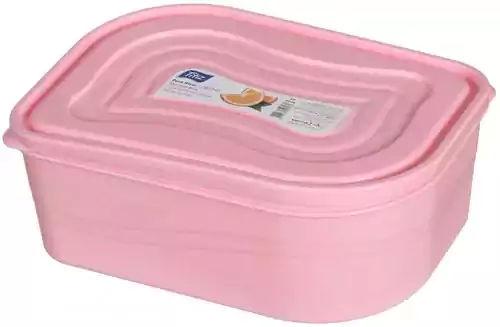 حافظة طعام 2.8 لتر من تيتز - ألوان متعددة