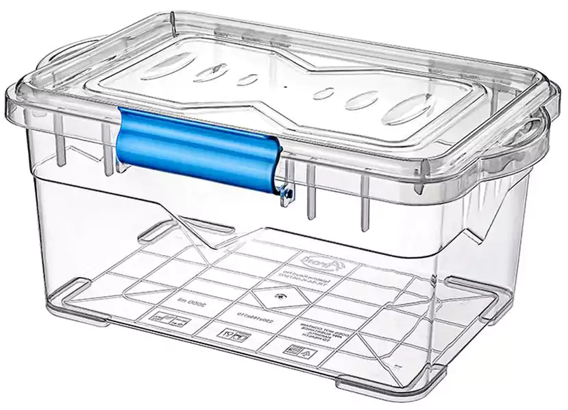 حافظة طعام 1.5 لتر من تيتز - شفاف، 9361