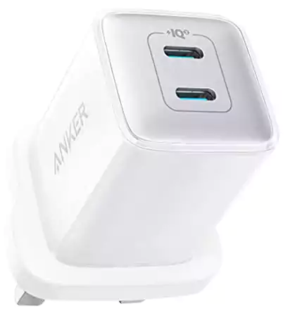 شاحن أنكر نانو برو 521 جداري 40 واط، شحن سريع، أبيض، A2038621