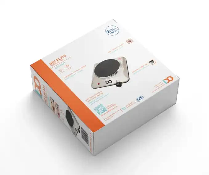 بوتاجاز مسطح كهرباء ايدو، 1عين، 1500 وات، استانلس، HP1E1500-SV