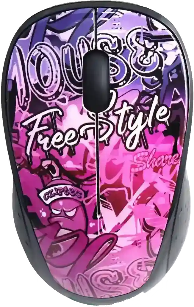 ماوس لاسلكي كليب تيك، 1200 DPI، أحادي النطاق، متعدد الألوان، RZS866G-G3