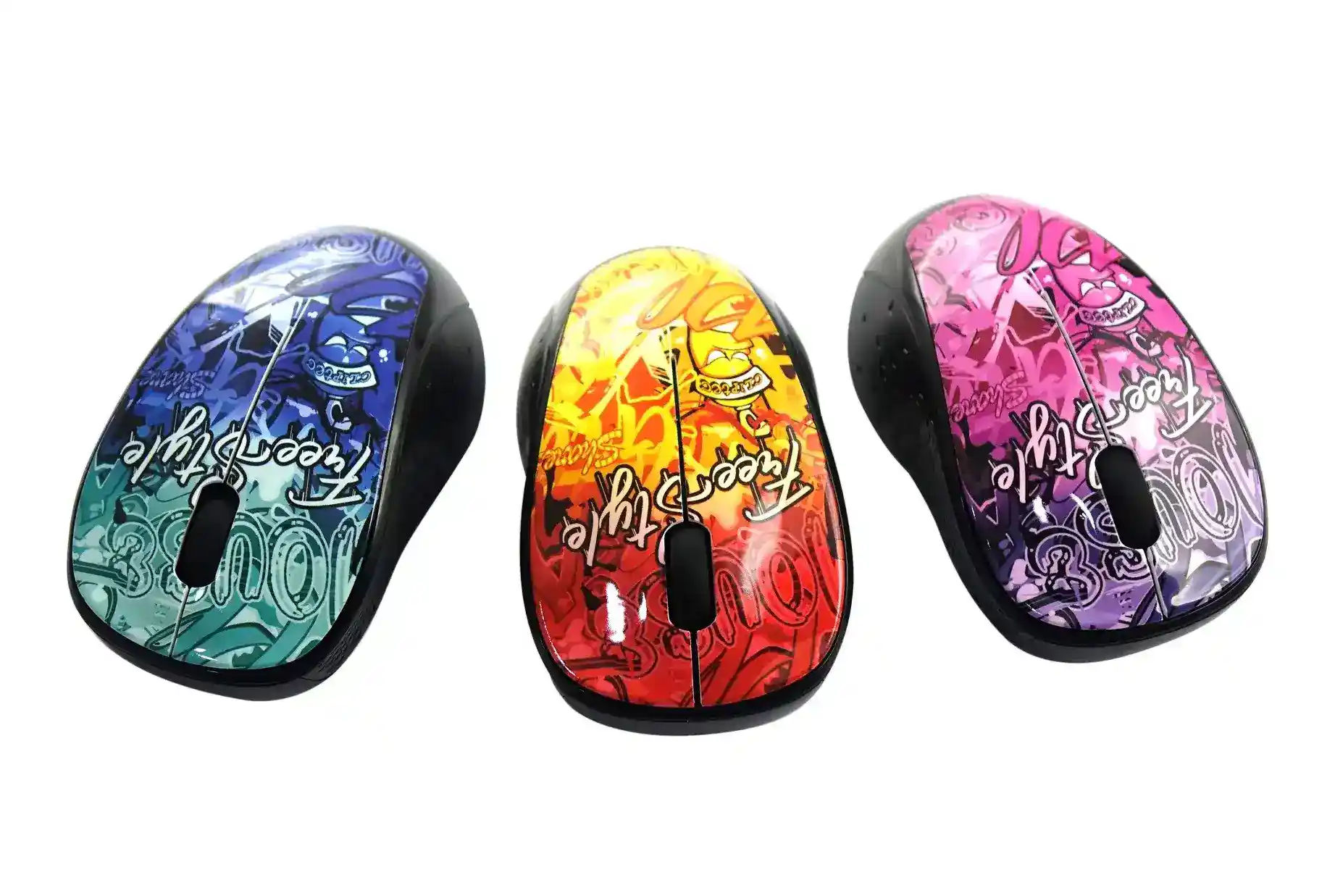 ماوس لاسلكي كليب تيك، 1200 DPI، أحادي النطاق، متعدد الألوان، RZS866G-G3