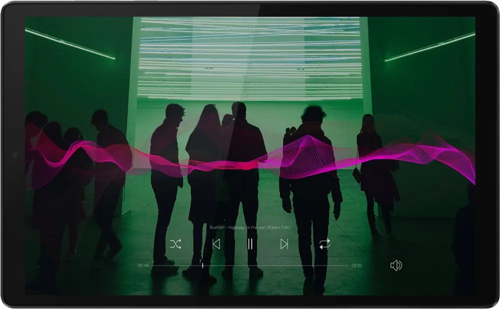تابلت لينوفو تاب M10 HD، شاشة 10.1 بوصة، ذاكرة داخلية 64 جيجابايت، رامات 4 جيجابايت، شبكة الجيل الرابع إل تي إي، رمادي
