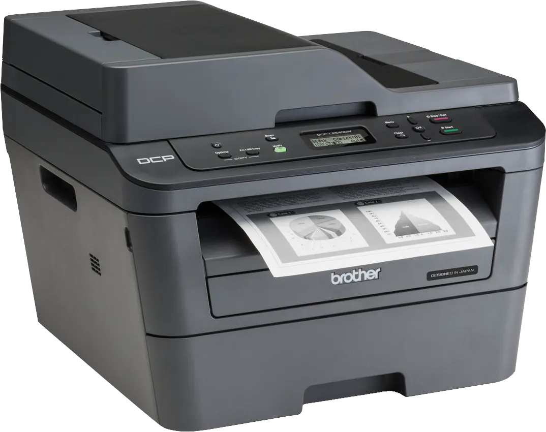 طابعة ليزر براذر ، الكل في واحد ، أحادية اللون ، سوداء ، DCP-L2540DW