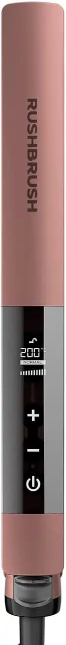 مكواة فرد الشعر راش برش ، ألواح سيراميك ، 240 ° درجة سيلزيوس، ذهبي وردي، X2 ULTRA