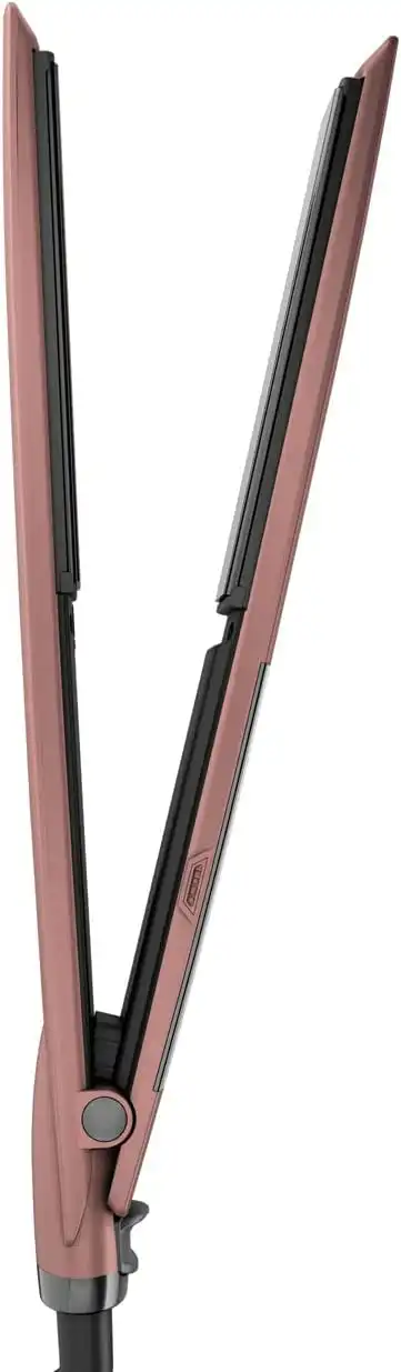 مكواة فرد الشعر راش برش ، ألواح سيراميك ، 240 ° درجة سيلزيوس، ذهبي وردي، X2 ULTRA