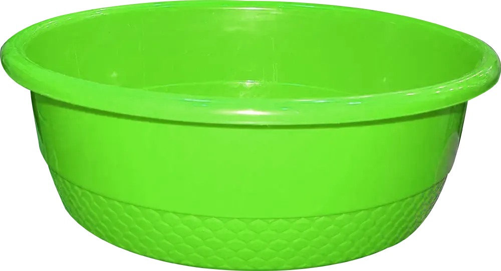 طبق بلاستيك بوبوس من الهلال والنجمة مقاس 4 - أخضر