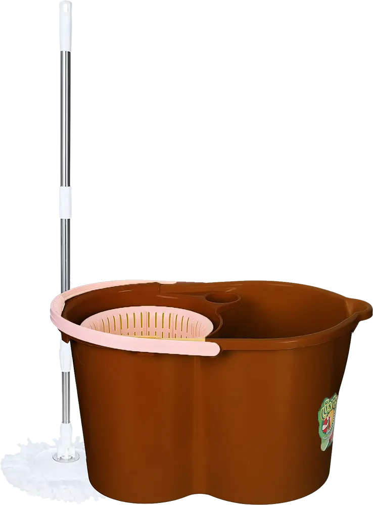 جردل المسح السحري تورنيدو فاستر من الهلال والنجمة مناسب للسراميك والباركيه - بني