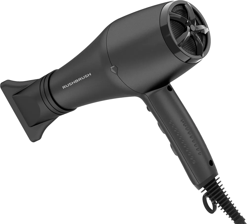 استشوار راش برش 3000 وات، أسود، D3 k