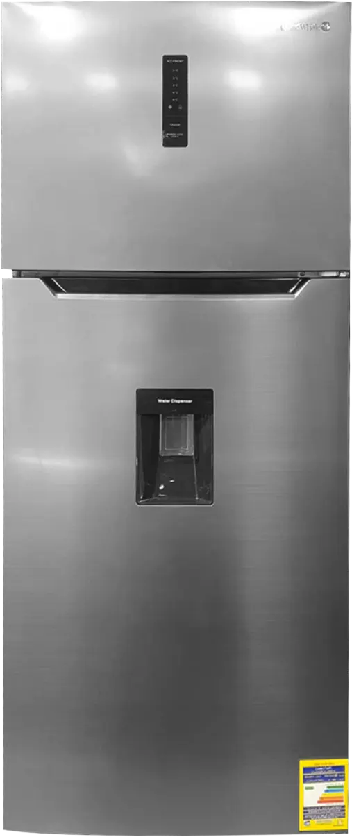 ثلاجة وايت ويل، نوفروست، 430 لتر، 2 باب، حنفية مياه، شاشة ديجيتال، ستانلس، WR-4385HSSX