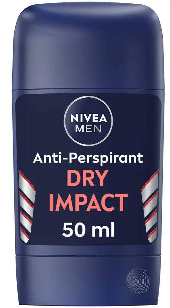 مزيل عرق نيفيا للرجال 3 فى 1 دراى امباكت، ستيك، 50 مل