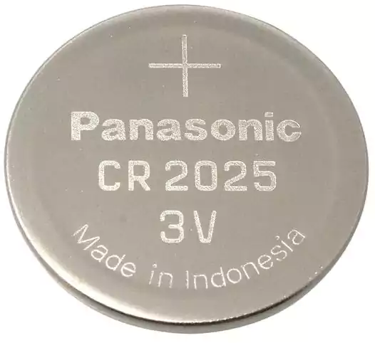 بطاريات باناسونيك ليثيوم، بطارية واحدة، CR2025