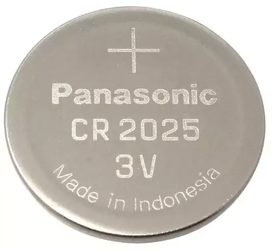 بطاريات باناسونيك ليثيوم، بطارية واحدة، CR2025