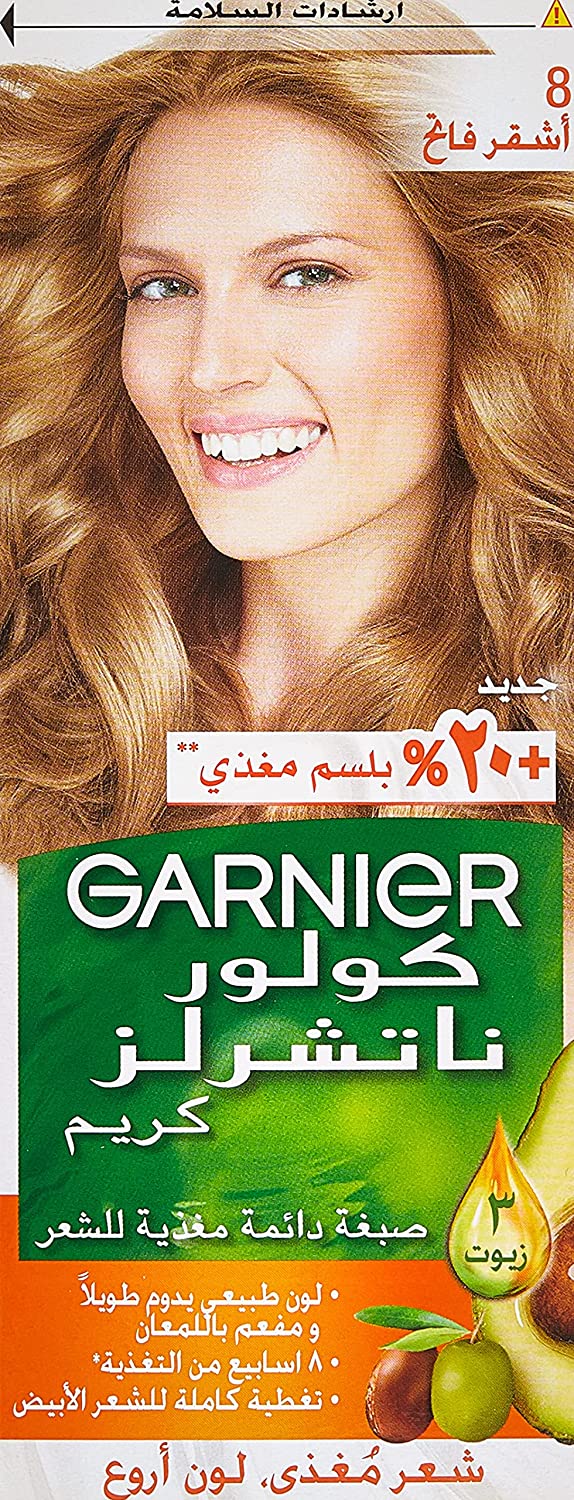 Garnier Color Naturals  8 light blonde