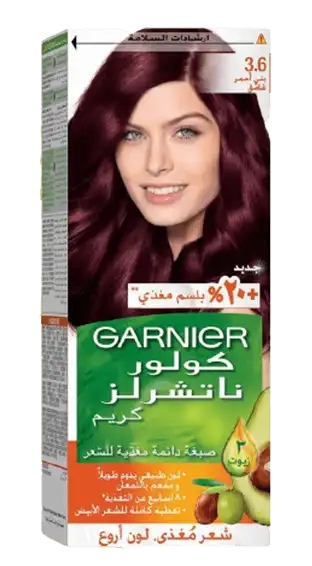 Garnier Color Naturals  3.6 Deep Red Brown