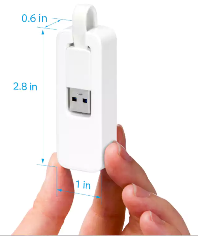 TP-LINK USB 2.0 TO 10-100 MBPS FAST ETHERNET ADAPTER UE200