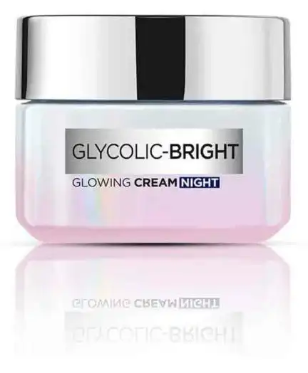 لوريال كريم ليلي مرطب جليكوليك برايت، 50 مل