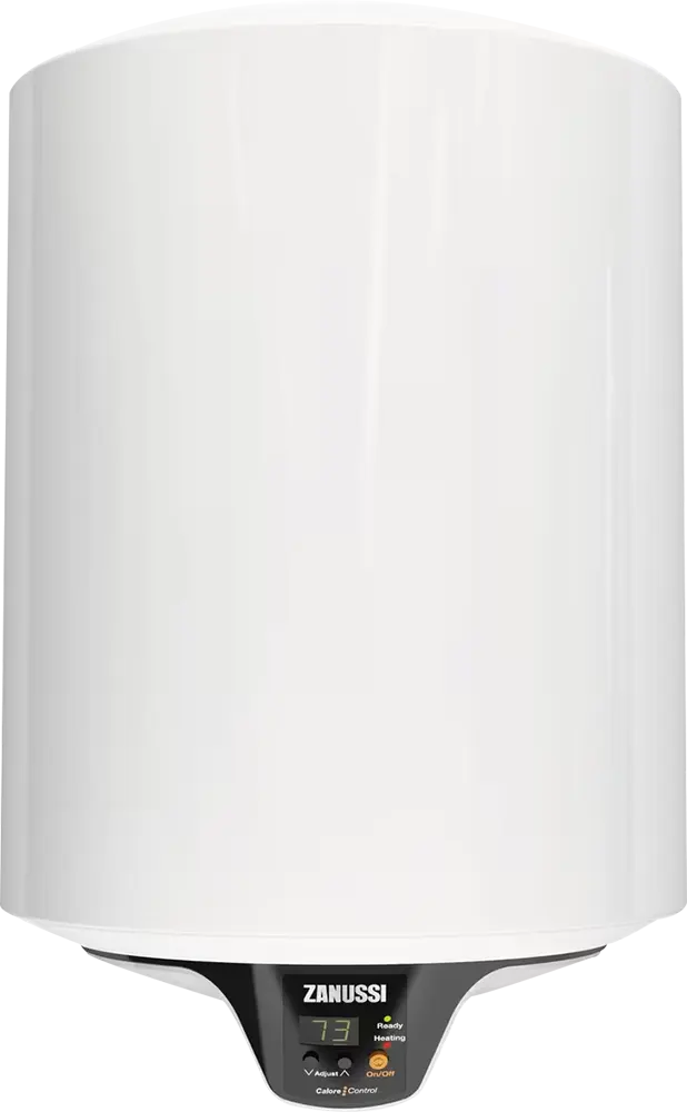 سخان مياه كهرباء زانوسى ثيرمو بلس 50 لتر، شاشة ديجيتال، أبيض