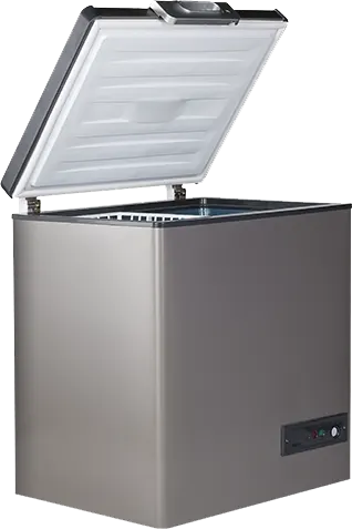 Passap chest deep freezer, defrost, silver, ES 341