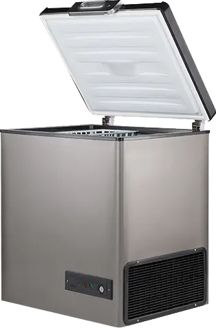 Passap chest deep freezer, defrost, silver, ES 341