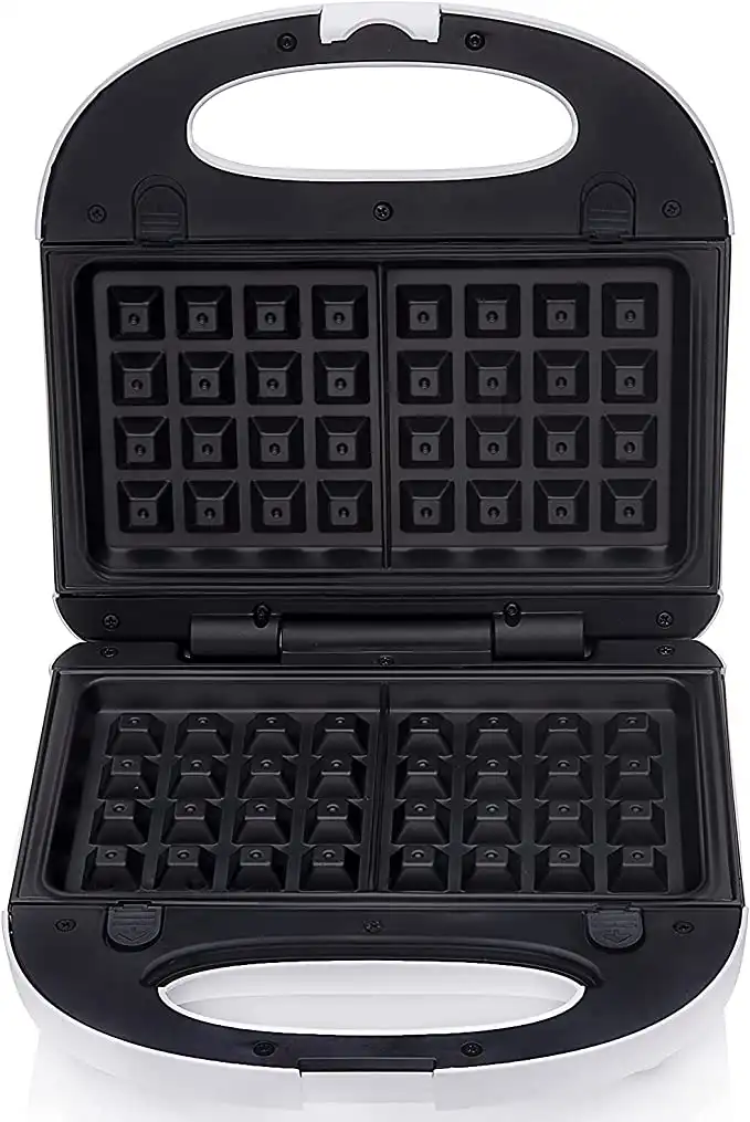 صانع السندوتشات والوافل ميديا تك، 3 شرائح، 750 وات ، أبيض ،MT.SM206