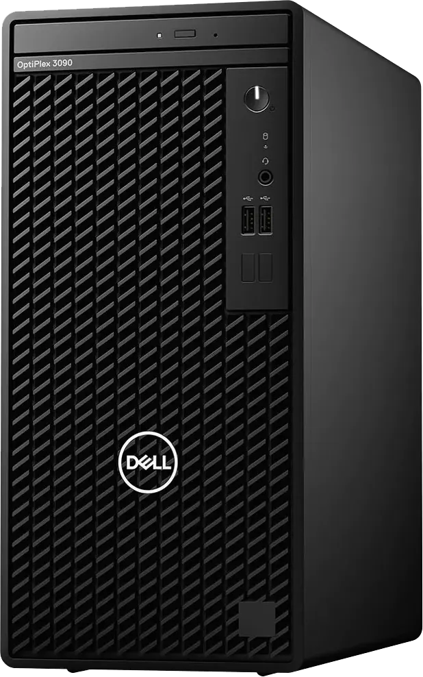 كمبيوتر مكتبي ديل اوبتبيليكس 3090 معالج إنتل كور I3-10105، رامات 4 جيجا بايت،هارد ديسك 1 تيرابايت، بطاقة رسومات إنتل مدمجة