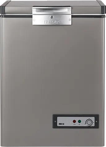 Passap chest freezer, 160 L defrost, internal steel, ES171