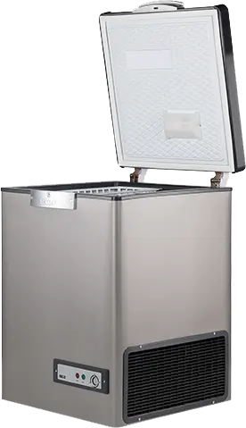 Passap chest freezer, 160 L defrost, internal steel, ES171