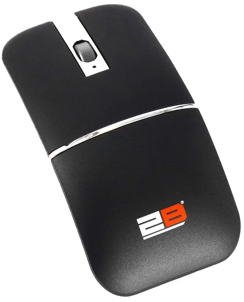 ماوس لاسلكي توبي قابل لاعاده الشحن ، أسود، MO305