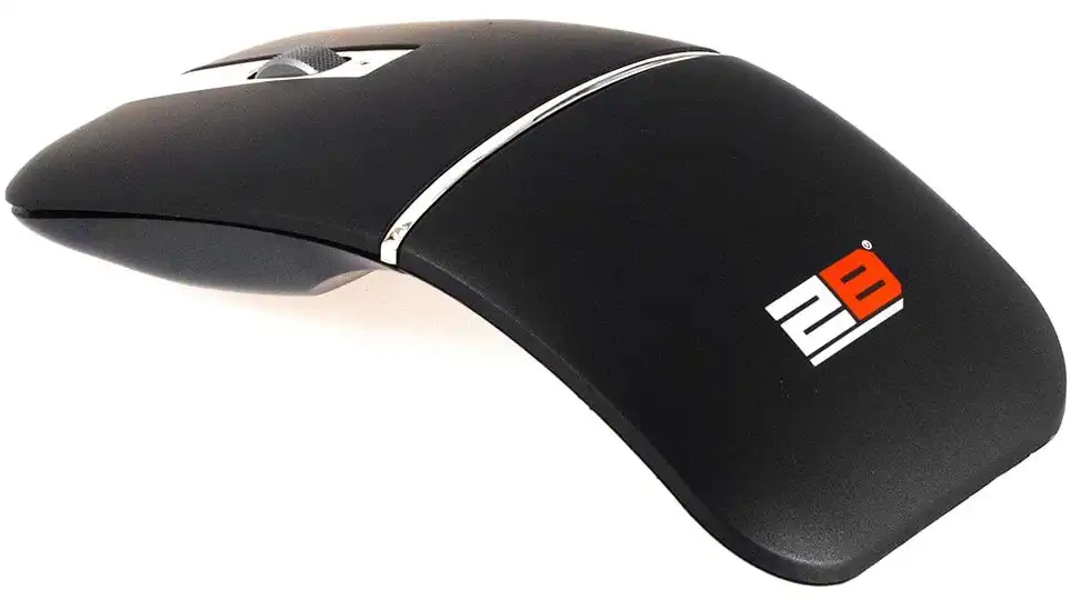 ماوس لاسلكي توبي قابل لاعاده الشحن ، أسود، MO305