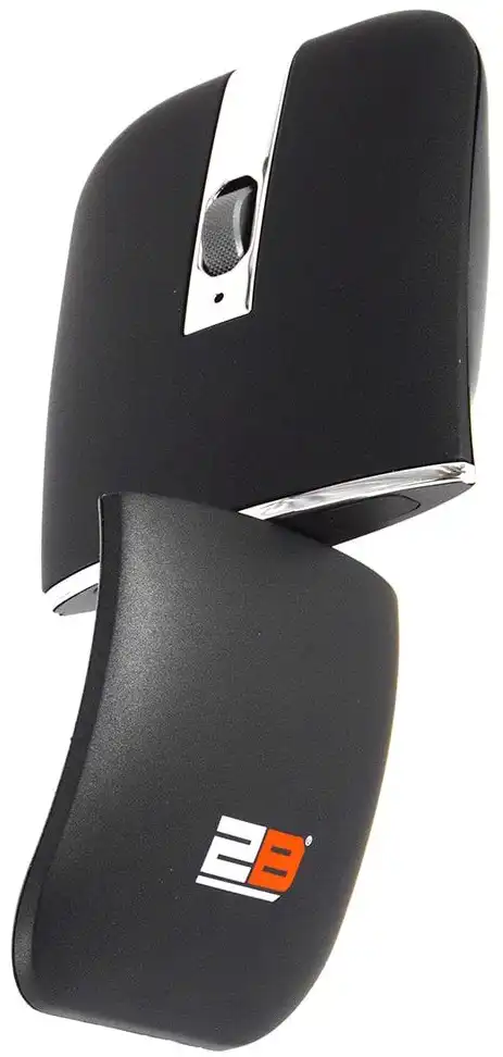 ماوس لاسلكي توبي قابل لاعاده الشحن ، أسود، MO305