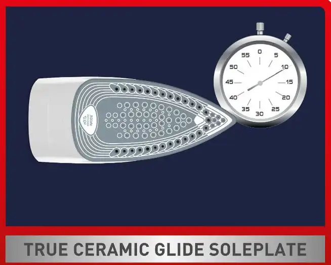 مكواة بخار تيفال اكسبريس ستيم ، 2200 وات ،قاعدة مقاومة للالتصاق ، تركواز، FV2831E2