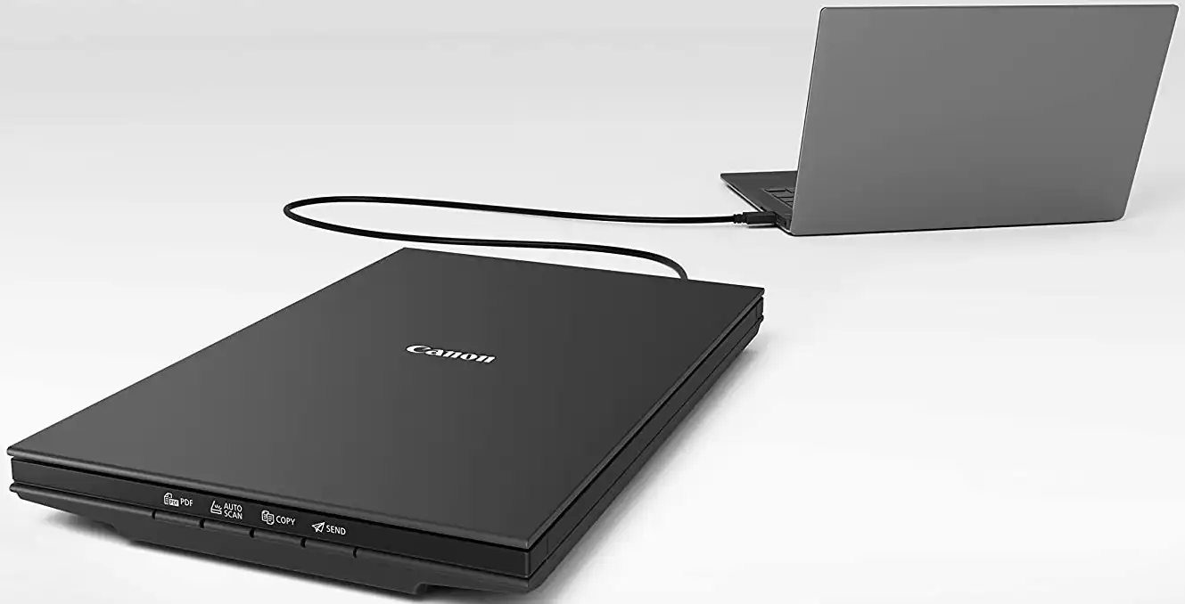 ماسح ضوئي كانون ،سلكي ، للمستندات والصور، مسطح ، أسود ،LIDE 300