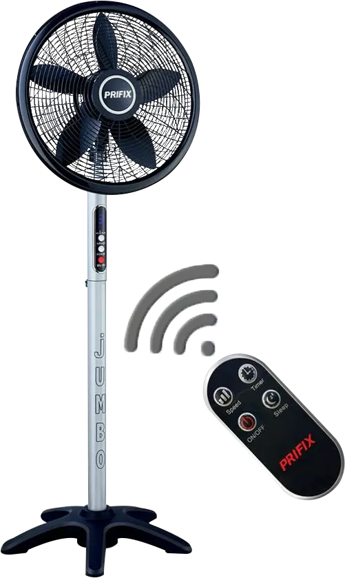 مروحة ستاند جامبو بريفيكس ، 21 بوصة ، ريموت كنترول ، متعددة الألوان ، SFJ211