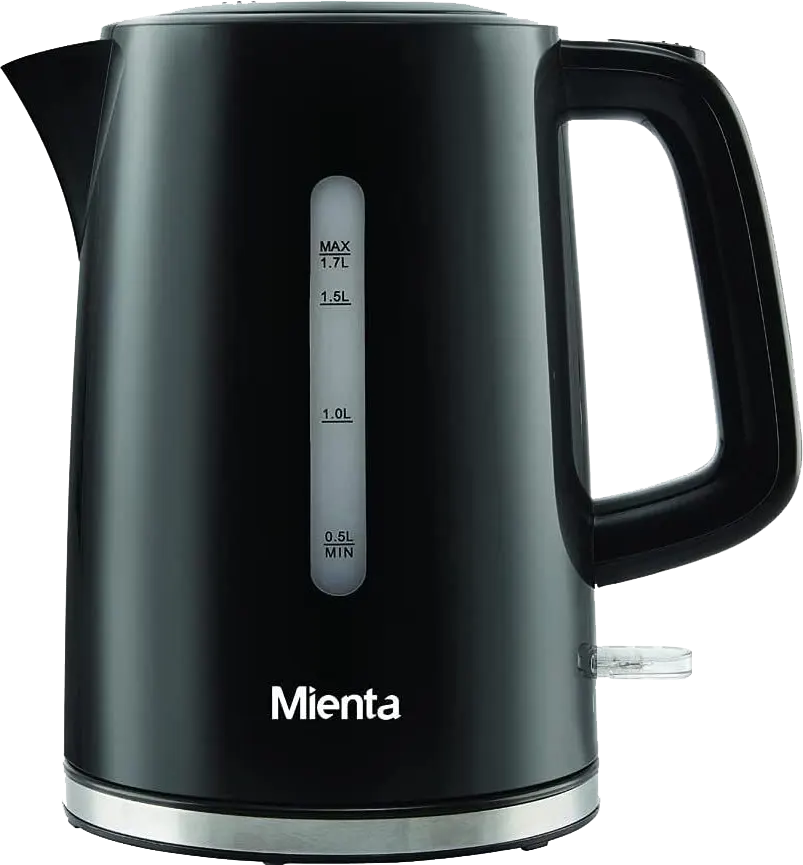 غلاية مياه كهربائية بلاستيك ميانتا، 1.7 لتر، 2150 وات، أسود، EK201620A