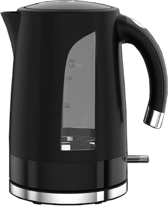 غلاية مياه كهربائية بلاستيك فريش، 1.7 لتر، 2200 وات، أسود، EPK17051P