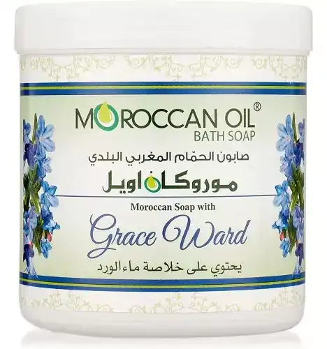 صابون الحمام المغربى البلدي ماء ورد من موركان أويل  250مل