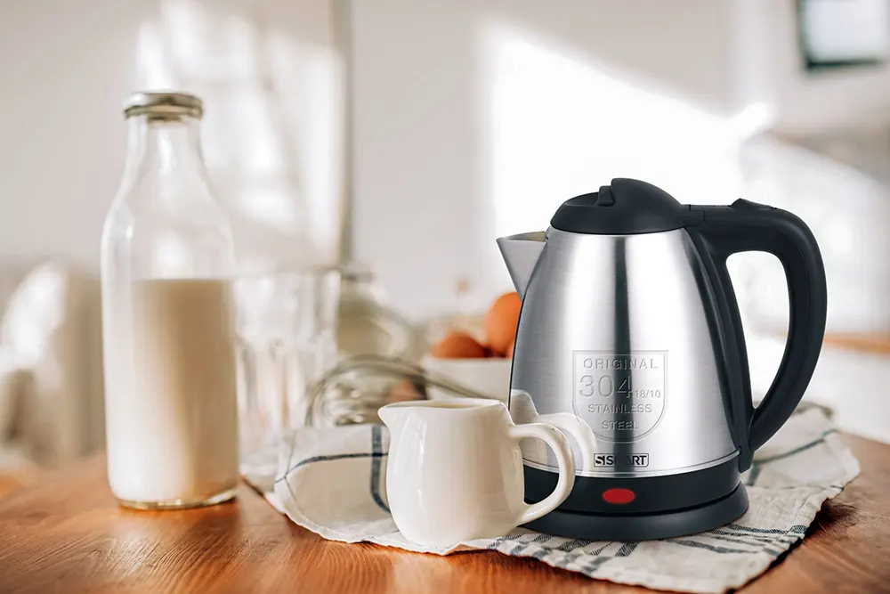 غلاية مياه كهربائية استانلس سمارت، 1.8 لتر، 1800 وات، فضي، SKT1083S