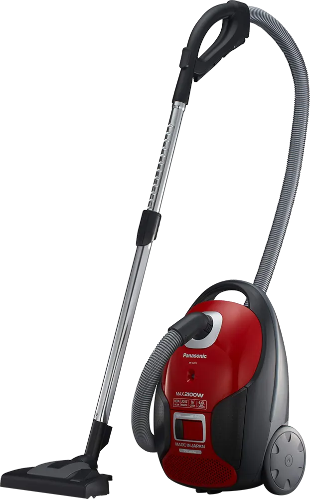 Panasonic Vacuum Cleaner, 2100 Watt, Red, MC-CJ915