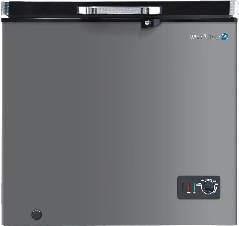 ديب فريزر أفقي وايت ويل ، ديفروست، 190 لتر ،  فضي ، WCF-245 XAG