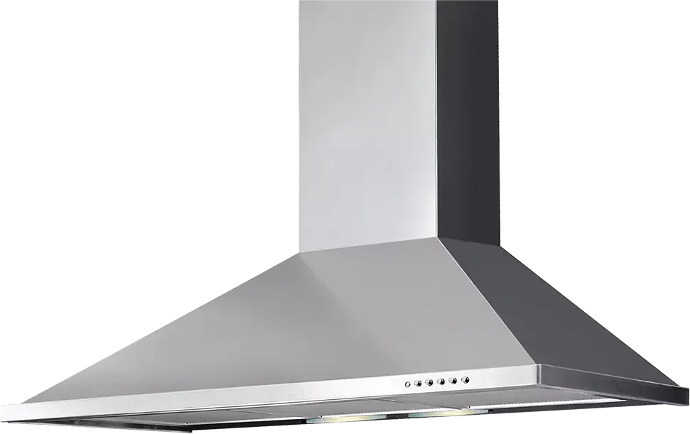 شفاط  بلت ان  ستار ماكس هرمي، 90 سم، مصباح إضاءة،سيلفر،SMH90FWC