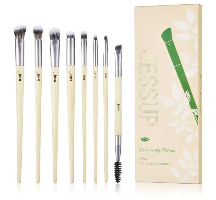 طقم فرش مكياج جيسوب ايكو، 8 قطع، T328