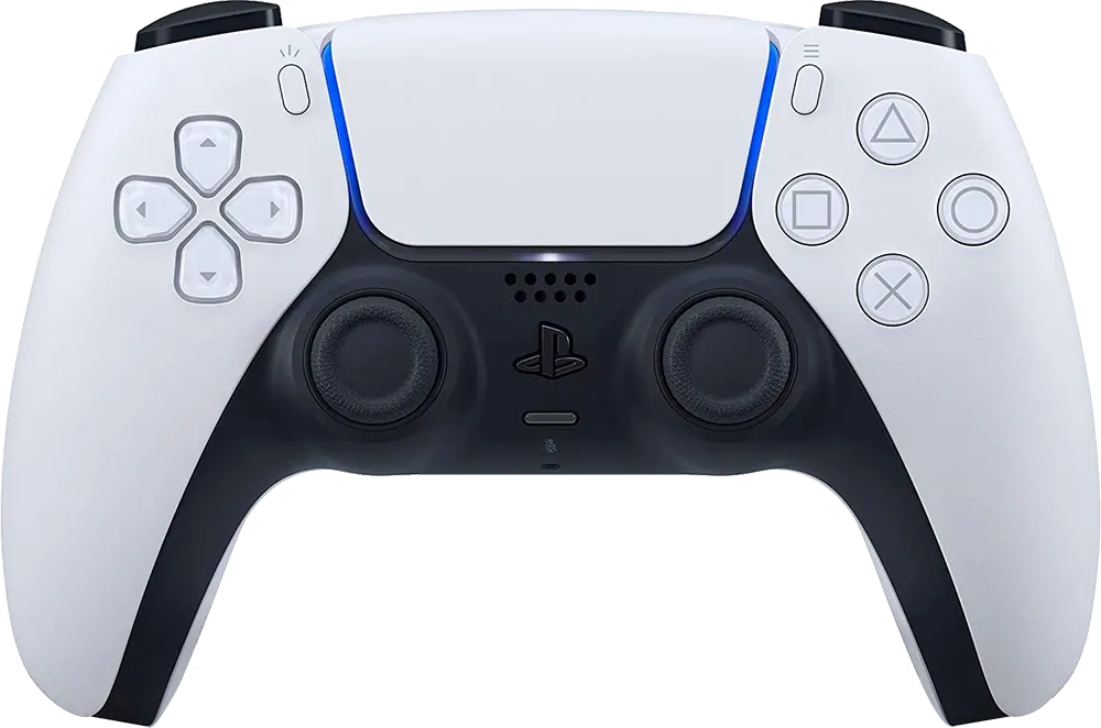 Sony DualSense PlayStation 5 Controller, Wireless, Built-in Microphone, CFI ZCT1W, White
