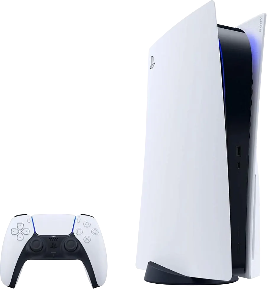 بلايستيشن 5 سوني، 825 جيجا، 16 جيجا رام، ايه ام دي راديون جرافيكس، كونسول فقط، ابيض