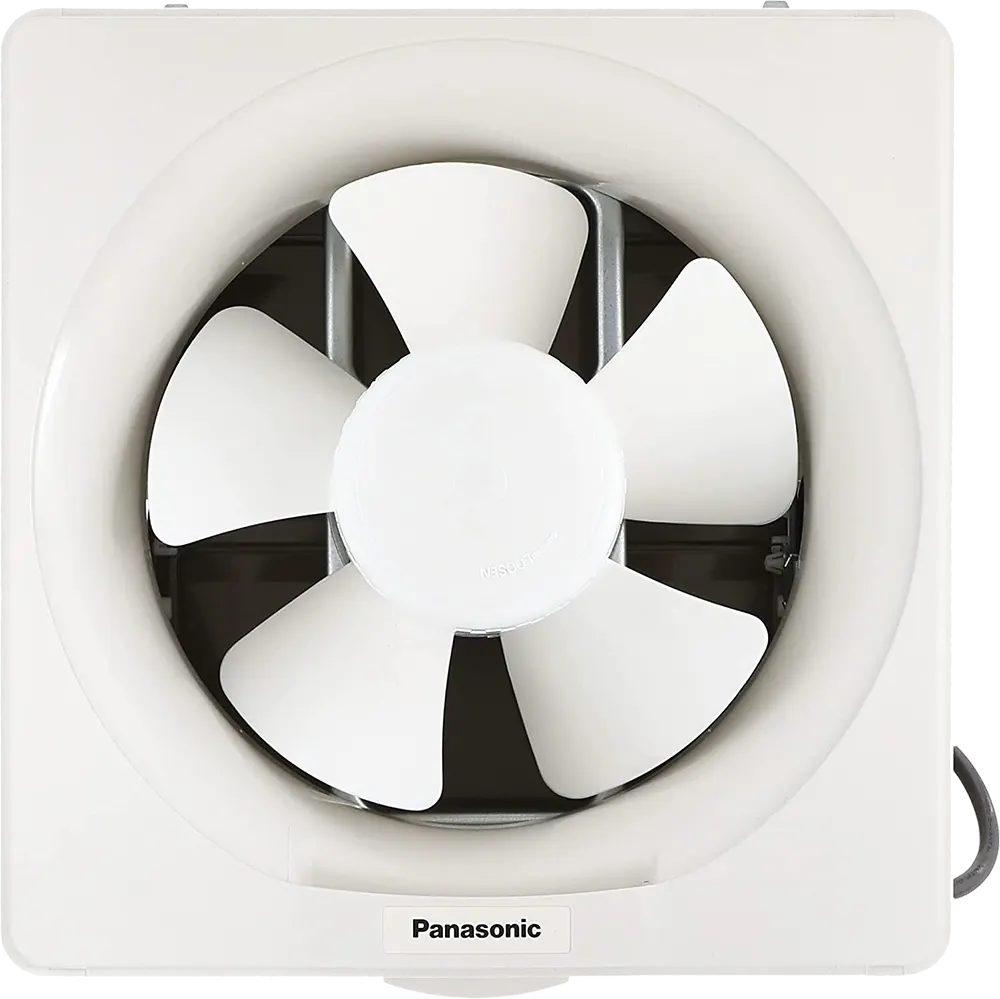 شفاط مطبخ باناسونيك، اطار 25*25 سم، قطر المروحة الداخلي 20 سم، أبيض، FV-20RG5-E2