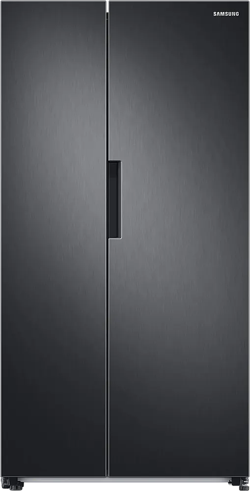 ثلاجة سامسونج ، نوفروست سايد باي سايد، 634 لتر، أنفرتر، 2 باب، أسود ، RS66A8100B1-MR