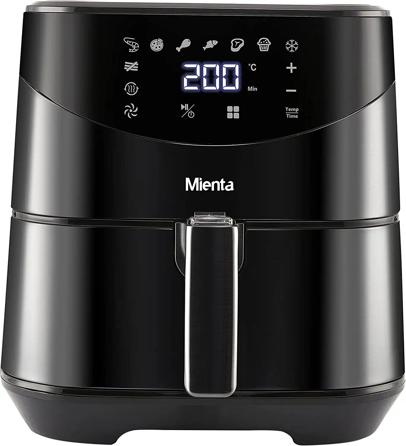 قلاية هوائية ميانتا 1700 وات، 5.5 لتر، شاشة ديجتال، أسود، AF47234A