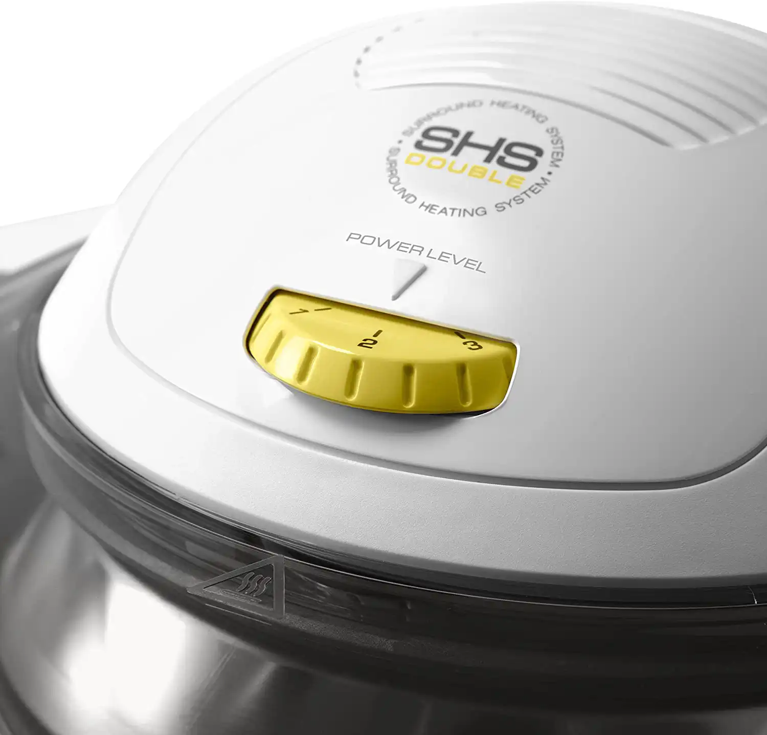 قلاية هوائية ديلونجي مالتي فراي، 1400 وات، 1.7 لتر، شاشة ديجتال، أسود x أبيض،FH1363-1، (ضمان راية)