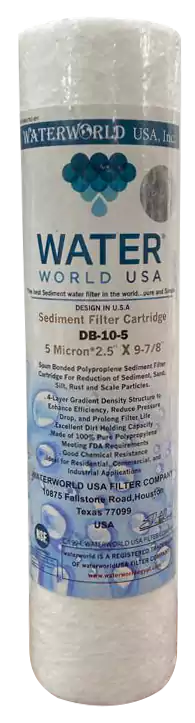 شمع فلتر المرحلة الاولي من وتر ورلد