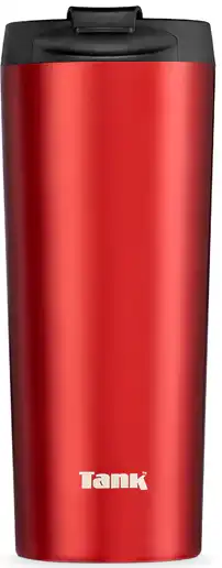 ماج حراري تانك، استانلس، فليب كاب، 450 مللي، أحمر